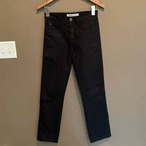 J‎ Lindeberg denim Jen Straight Leg Jeans Black 27